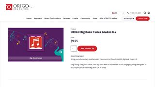 
                            12. ORIGO Big Book Tunes K-2 | Shop Supplemental Products