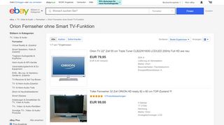 
                            10. Orion Fernseher ohne Smart TV-Funktionen günstig kaufen | eBay