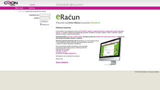 
                            1. Orion Telekom - Login