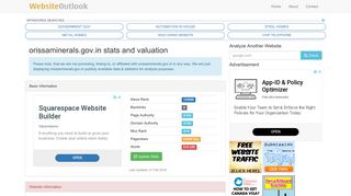 
                            11. Orissaminerals : Website stats and valuation