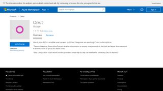 
                            8. Orkut - Azure Marketplace - Microsoft