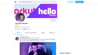 
                            13. Orkut Buyukkokten (@orkut) | Twitter