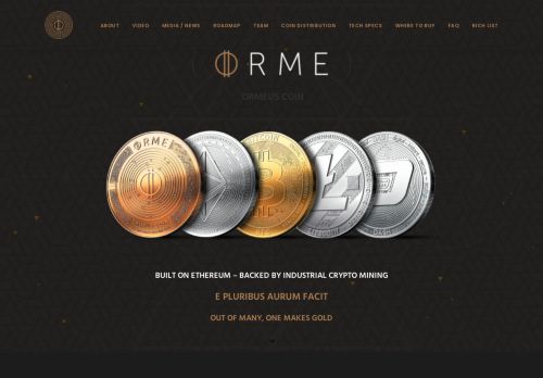 
                            3. ORMEUS COIN – Backed by Industrial Cryptocurrency Mining