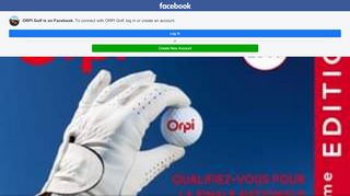 
                            12. ORPI Golf - Home | Facebook