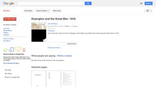 
                            9. Orpington and the Great War: 1916