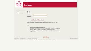 
                            8. ORSO Employer Online Homepage > Login