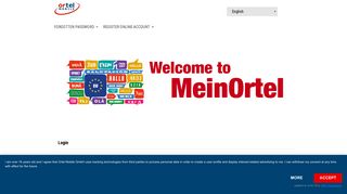 
                            2. Ortel Mobile: Customer Login MeinOrtel - Online Customercare