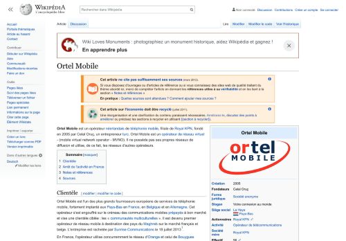
                            6. Ortel Mobile — Wikipédia