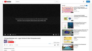 
                            4. Orthografietrainer.net - Login Schüler & Start Kompetenztests - YouTube