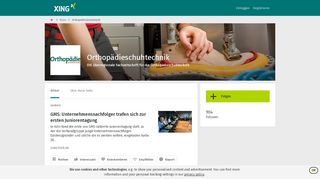 
                            9. Orthopädieschuhtechnik - News | XING