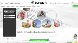 
                            13. Ortlieb jetzt online kaufen im Bergzeit Markenshop