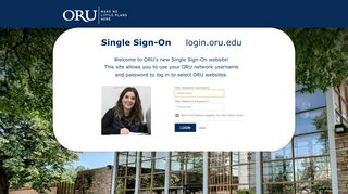 
                            10. ORU Single Sign-On – login.oru.edu