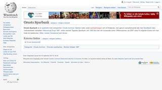 
                            3. Orusts Sparbank – Wikipedia