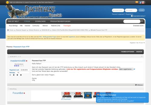 
                            4. OS mini Passwort fuer FTP - Nachtfalke Reloaded