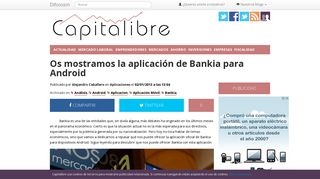 
                            8. Os mostramos la aplicación de Bankia para Android - Capitalibre