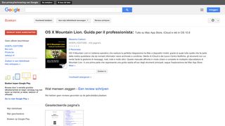 
                            11. OS X Mountain Lion. Guida per il professionista: Tutto su Mac App ...