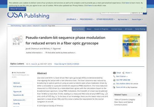 
                            13. OSA | Pseudo-random-bit-sequence phase modulation for reduced ...