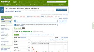 
                            13. OSBC | Stock Snapshot - Fidelity