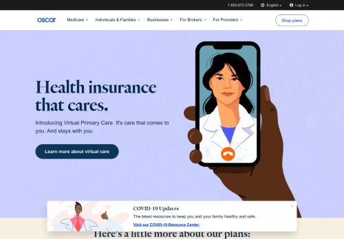 
                            3. Oscar | A new kind of health insurance company