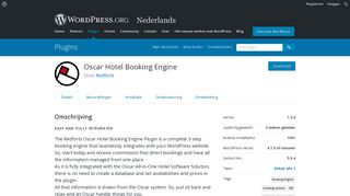 
                            11. Oscar Hotel Booking Engine | WordPress.org