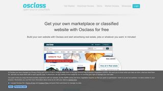 
                            8. Osclass, the free classifieds script