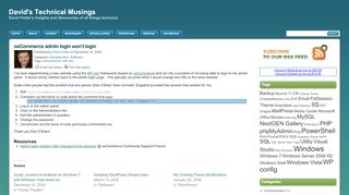 
                            11. osCommerce admin login won't login | David's Technical Musings