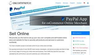 
                            8. osCommerce: Creating Online Stores Worldwide