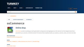 
                            10. osCommerce | TurnKey GNU/Linux