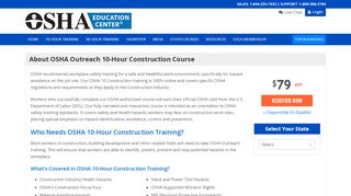 
                            2. OSHA 10-Hour Construction Course | OSHA Education Center