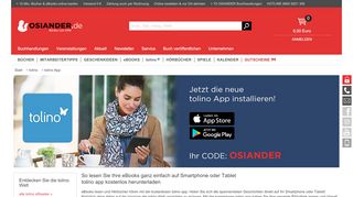 
                            11. OSIANDER.de tolino App