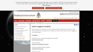 
                            13. Osiris support student - Radboud Universiteit