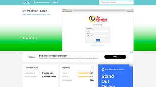 
                            6. osiris.onvacationhoteles.com - On Vacation - Login - Osiris On ... - Sur.ly