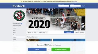 
                            7. ÖSK Fotboll - Videos | Facebook