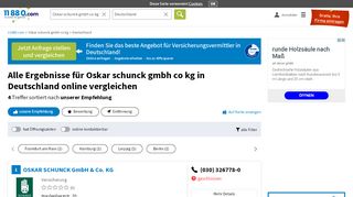 
                            11. OSKAR SCHUNCK GmbH & Co. KG - 11880.com