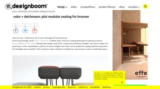 
                            5. osko + deichmann: plot modular seating for brunner - Designboom