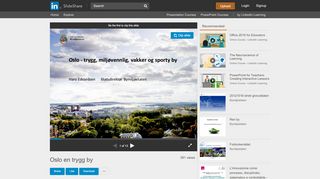 
                            6. Oslo en trygg by - SlideShare
