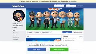 
                            8. OSM : Online Soccer Manager-France - Inicio | Facebook