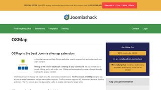 
                            12. OSMap Joomla Sitemap Extension - Best Free Sitemap - Joomlashack