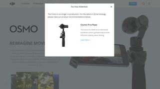 
                            7. Osmo – Reimagine Movement - DJI