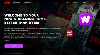 
                            2. OSN Play - Home Page