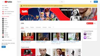 
                            12. OSN - YouTube