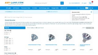 
                            4. Osram Decostar Halogen - Buy online! | Any-lamp