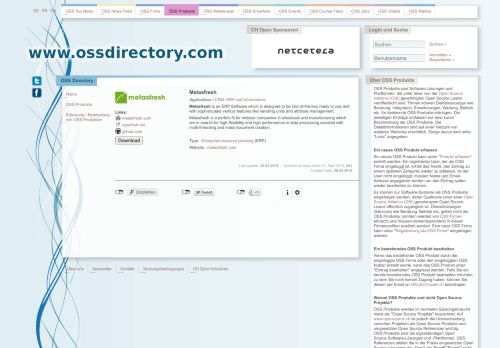 
                            13. OSS Directory: Metasfresh