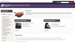 
                            11. Osseo Area Schools - ISD 279 - Frontline Recruitment - applitrack.com