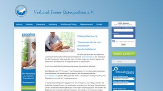 
                            8. Osteopathensuche - Verband Freier Osteopathen e.V.