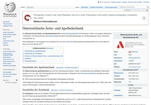 
                            9. Österreichische Ärzte- und Apothekerbank – Wikipedia