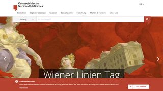 
                            3. Österreichische Nationalbibliothek: Startseite