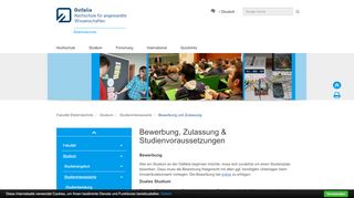 
                            2. Ostfalia - Bewerbung und Zulassung