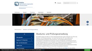 
                            12. Ostfalia - Studiums- und Prüfungsverwaltung