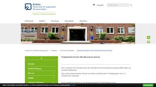 
                            12. Ostfalia - Zusammenarbeit mit der Otto-Bennemann-Schule